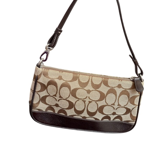 Coach 6094 vintage y2k signature brown semi Hampton mini bag - Picture 6 of 12